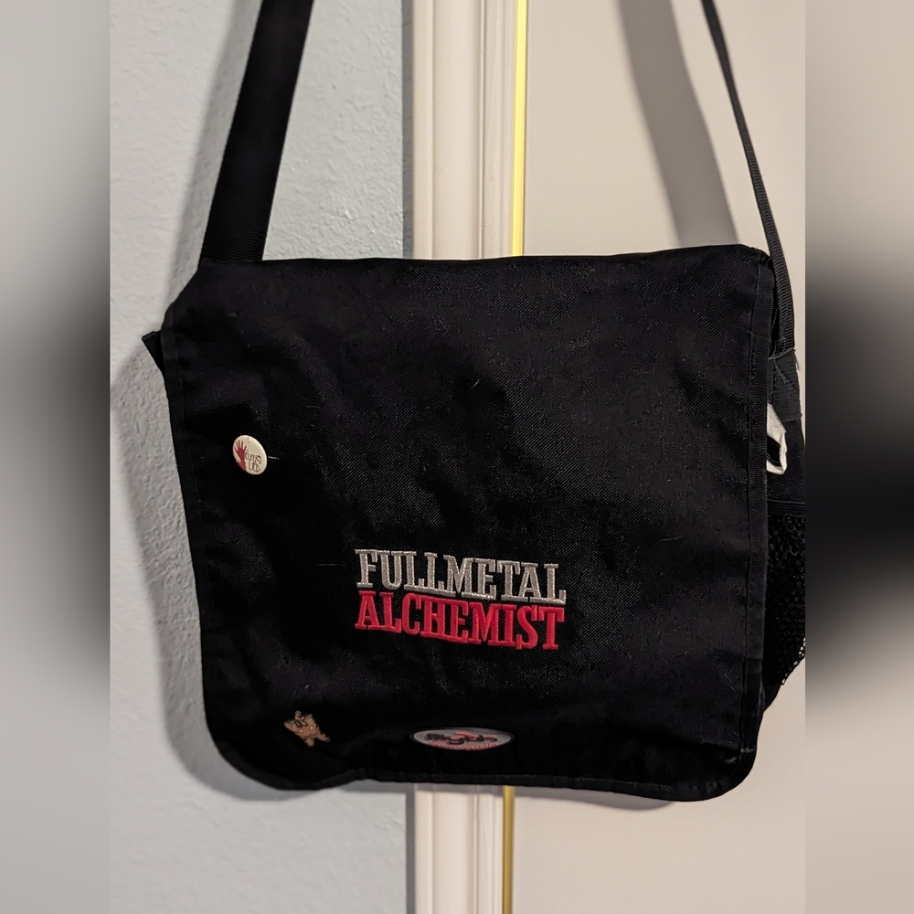 Vintage Full Metal Alchemist messenger bag